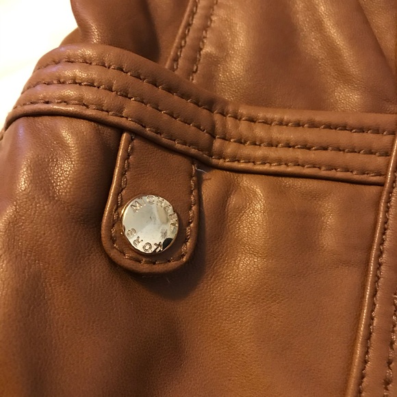 Michael Kors Leather Jacket, M - Picture 7 of 8